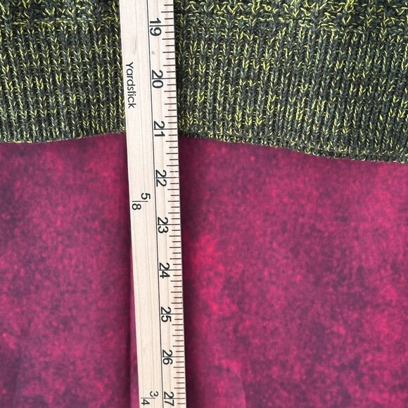UNIVERSAL THREAD WOMEN'S GREEN STRETCH SWEATER CREW NECK LONG SLEEVE SIZE M - Picture 8 of 11
